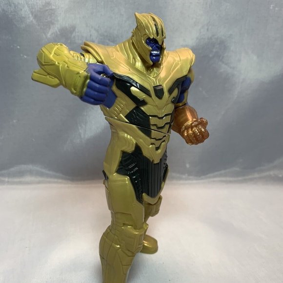 Marvel Avengers Villain Thanos Talking Light Up 8" Figure Toy Hasbro 2017 - Picture 3 of 6